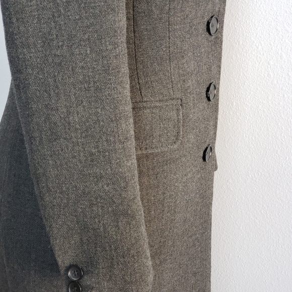Dolce & Gabbana Wool Grey button down Coat size 38 - Picture 3 of 11